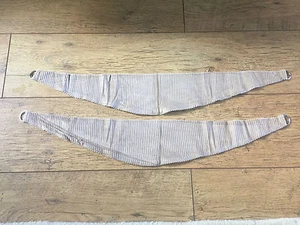 COFFEE/MOCHA/CAMEL/BEIGE/TAUPE CORD CURTAIN TIE BACKS (1 PAIR = 2 Tie Backs) - Picture 1 of 2