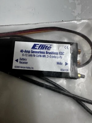 E-flite 40-Amp Pro Switch-Mode BEC Brushless ESC  EFLA312B  - Image 1 of 3