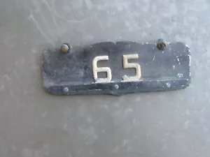 PRESTATE Texas Antique Vtg license plate ? - Picture 1 of 4