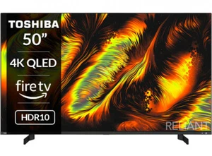 Toshiba Fire TV 50QF5D53DB 50" 4K QLED Ultra HD HDR Smart TV With Freeview Play - Picture 1 of 9