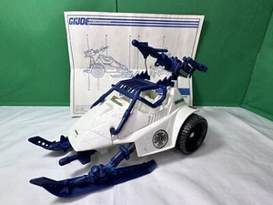 Veicolo COMPLETO GI Joe ARAH 1993 Cobra Ice Snake + Progetti - Foto 1 di 15