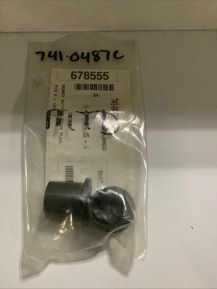 Paquete de 2 bujes de rueda de nailon para Craftsman Huskee MTD Troy Bilt 741-0487C + Foto 1 de 1