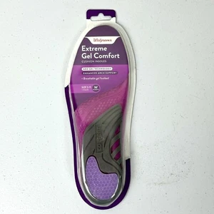 Walgreens Womens Extreme Gel Comfort Cushion Insoles Size 5-11 NEW FACTORY SEAL - Picture 1 of 4