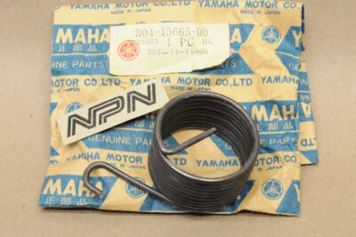 NOS Yamaha AS2 BW80 DT125 MX80 PW80 U7 Kick Start Starter Spring 304-15665-00 - Image 1 of 3