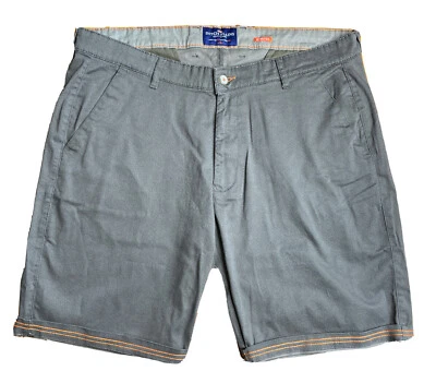 Ditch Plains Ricky Singh Mens 40 Green Gray Olive Flip Cuff Shorts Cotton NEW - Image 1 of 4