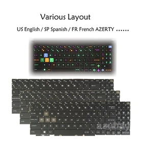 Tastiera laptop retroilluminata RGB per MSI Raider GE78 HX 14V 14VFG 14VHG 14VIG - Foto 1 di 7
