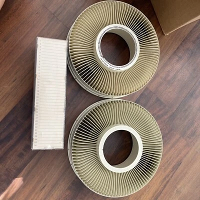 Lote de 2 carruseles de bandeja giratoria GAF Sawyer's de colección 100, tiene capacidad para 2x2 diapositivas Foto 1 de 3