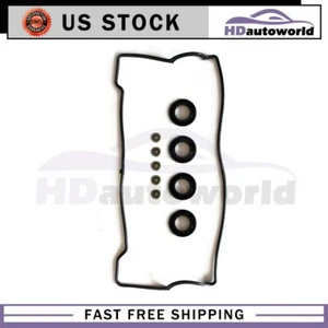 For Toyota Celica Corolla 4AFE 1.6 1.8L DOHC Valve Cover Gasket Kit 1993-1997 - Foto 1 di 4