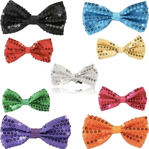 Fliege Glitzer Schleife Schlips Anzug Bow Tie Fliege Hochzeit Feier JGA Party - Bild 1 von 11