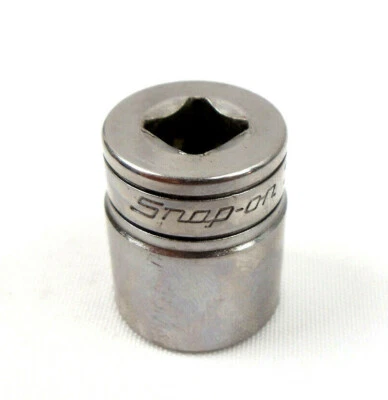 Snap-on 3/4" 12 Point Chrome Shallow Socket 3/8" Drive F241 2005 - Image 1 of 3