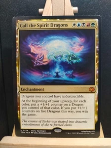 Call the Spirit Dragons - Tarkir Dragonstorm - Mythic - NM (see pics) MTG - Picture 1 of 3