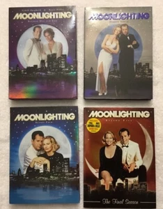 Moonlighting DVD Complete Series, Season 1-5, Bruce Willis, Cybill Shepherd TV - Picture 1 of 10