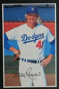 Jerry Reuss Los Angeles Dodgers Autographed 3x5 Signed Postcard - Picture 1 of 3