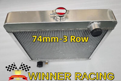 👍74MM CORE Aluminum Radiator for Lincoln Continental Mark II 1956-1957 V8 - Image 1 of 4