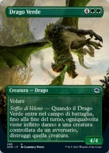 MTG GREEN DRAGON EXC - DRAGO VERDE - AFR X IT - MAGIC - Picture 1 of 1