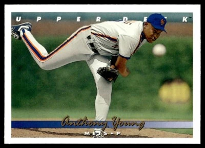 1993 Upper Deck #71 Anthony Young New York Mets - Image 1 of 2