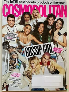 CAST OF THE NEW "GOSSIP GIRL" June 2021 COSMOPOLITAN Magazine - Picture 1 of 1