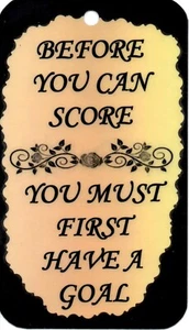 1070 Before You Can Score You Inspirational Saying Sign Magnet Christian Gift - Picture 1 of 6