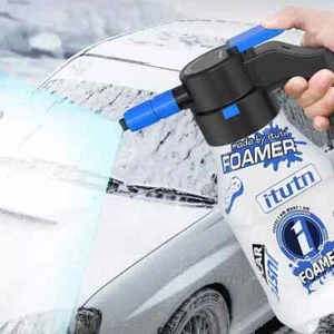 1.5L Electric Foam Sprayer USB Rechargeable Hand Pump Foam Sprayer Snow Foam Gun - Picture 1 of 12