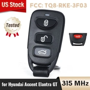 TQ8RKE-3F03 FOR HYUNDAI ACCENT 2012 2013 2014 2015 16 ELANTRA GT REMOTE KEY FOB - Foto 1 di 4