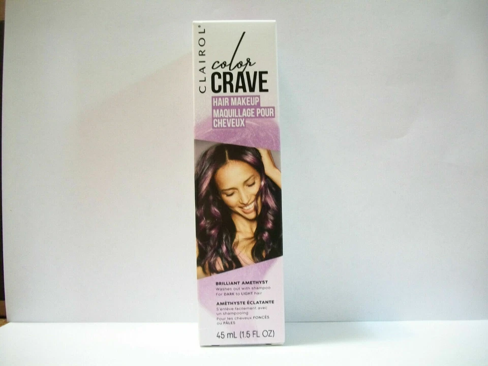 Maquillaje para el cabello Clairol Color Crave - Amatista brillante Foto 1 de 1