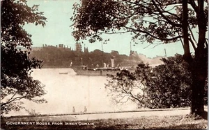 Postcard Sidney Australia Government House Form The Inner Domain Vintage UNP - Picture 1 of 2