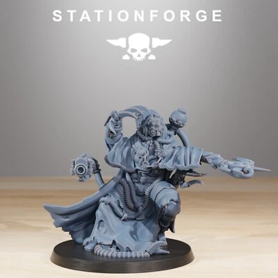 Scavengers Cultist Seer, Tech Adept, Mech Division, Station Forge