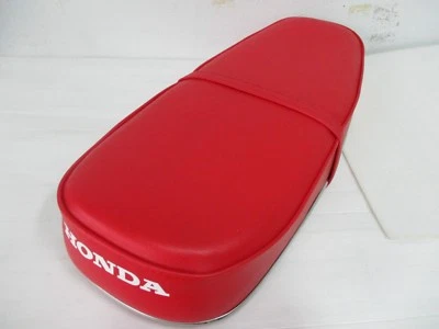 Fit HONDA SUPERHAWK 305 250 CB77 CB72  COMPLETE SEAT RED + TRIM    #bi3916# - Image 1 of 4