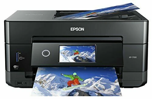 Epson Expression Premium XP-7100 Wireless Color Photo Printer - Black