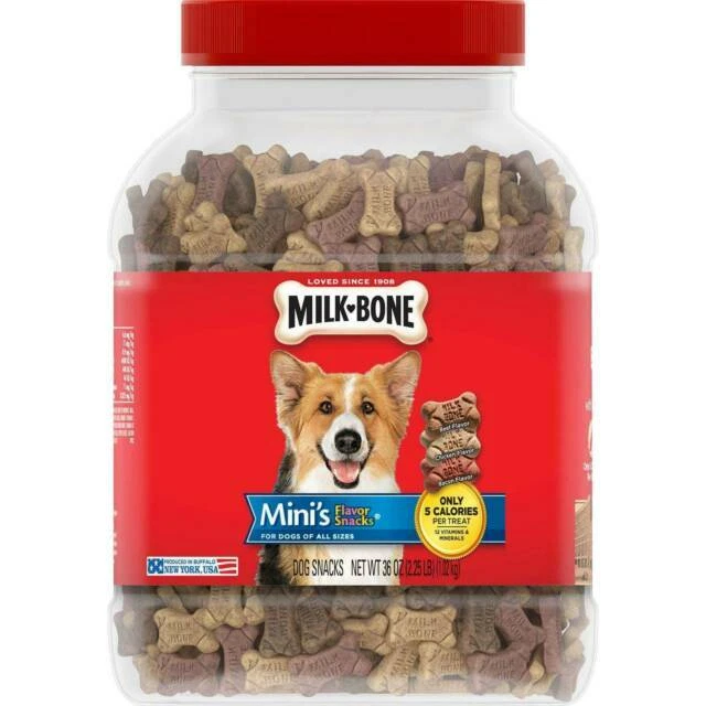 Milk-Bone Mini's Flavor Dog Biscuits - 36 oz.