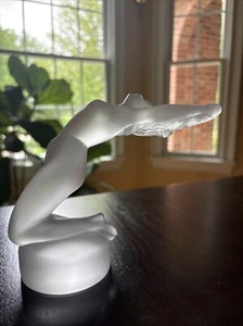Lalique Crystal "Chrysis" Femal Nude Figurine #11809-MINT - Picture 1 of 10