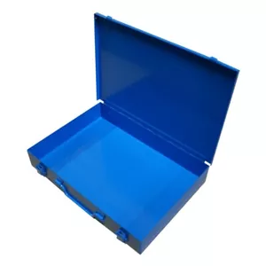 ADB Sortimentskasten / Sortierkasten 33x23x5 cm Metallbox Kleinteilemagazin - Bild 1 von 3
