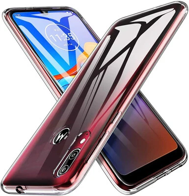 Case For Motorola Moto G3 G4 E5 Plus ZPlay Clear Shockproof Silicone Phone Cover - Image 1 of 4