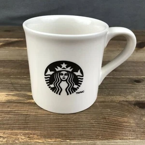 2013 STARBUCKS 14 oz Green Siren Mermaid Logo Thick Wall Coffee Mug Cup USA - Picture 1 of 5