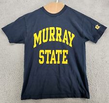 Vintage Murray State Shirt Mens Medium Navy TCX Apparel Short Sleeve