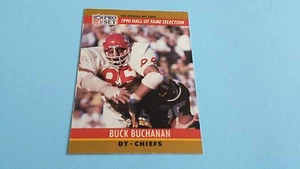 1990 Pro Set Football Buck Buchanan Card 23 Kansas City Chiefs - Picture 1 of 2