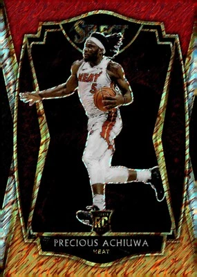 Precious Achiuwa - 2020-21 Panini Select Orange Shimmer Rookie Card #193 - Image 1 of 2