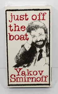 Yakov Smirnoff Just Off The Boat 80s Comedy Performance VHS Tape - SEALED - Imagen 1 de 4