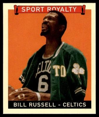 Tarjeta Bill Russell #277.0 2008-09 Upper Deck Goudey Mini Red Back Boston Celtics Foto 1 de 4