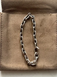 David Yurman DY MADISON CHAIN BRACELET - Sterling Silver, 5.5mm - 7.5in - Picture 1 of 7