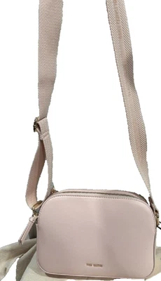 Bolso Bandolera Ted Baker para Cámara Cartera con Correas Correa para Guitarra Nuevo con Etiquetas Rosa Rubor Foto 1 de 4
