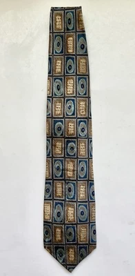 Cocktail Collection Brandy 100% Silk Mens Neck Tie Made in USA - Image 1 of 3