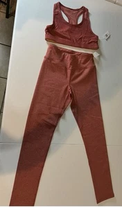 New with Tags Old Navy Active (Red) Sports Bra & Leggings Set Girls L (10-12) - Picture 1 of 5