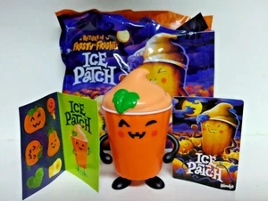 Wendy's Frosty Frights Ice Patch Pumpkin Toy Figure Halloween Kids Meal 2025 New - Picture 1 of 1