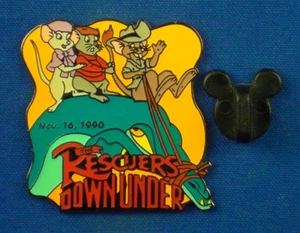 Bernard Bianca Jake Rescuers Down Under #47 Countdown Millennium Disney Pin #704 - Picture 1 of 3