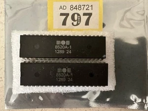 Commodore Amiga 500+par de chips 8520PD CIA 1989 A500, A500+, A1500 y A2000. 797 - Imagen 1 de 1