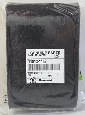 1 NOVO 1988-1999 Genuíno Kawasaki BAYOU 220 300 ELEMENTO DE FILTRO DE AR FABRICANTE DE EQUIPAMENTO ORIGINAL 11013-1158 - Imagem 1 de 3