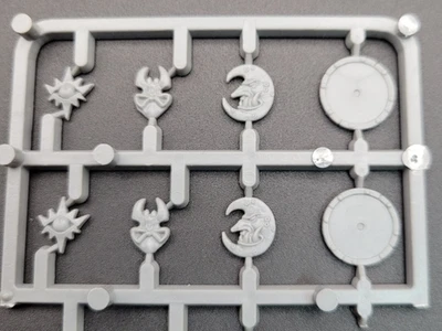 Warhammer Tabletop BITZ BITS : ORKS UND GOBLINS 1/2 SCHILD GUSSRAHMEN - Bild 1 von 2