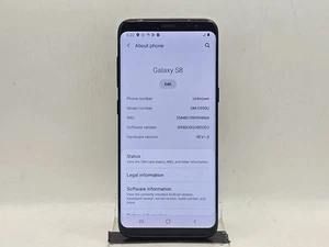 Samsung Galaxy S8 - 64GB - Schwarz - - Bild 1 von 7