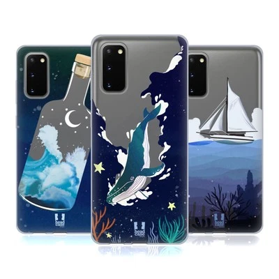 FUNDA HEAD CASE DESIGNS PAISAJE MARINO GEL SUAVE PARA TELÉFONOS SAMSUNG 1 Foto 1 de 4